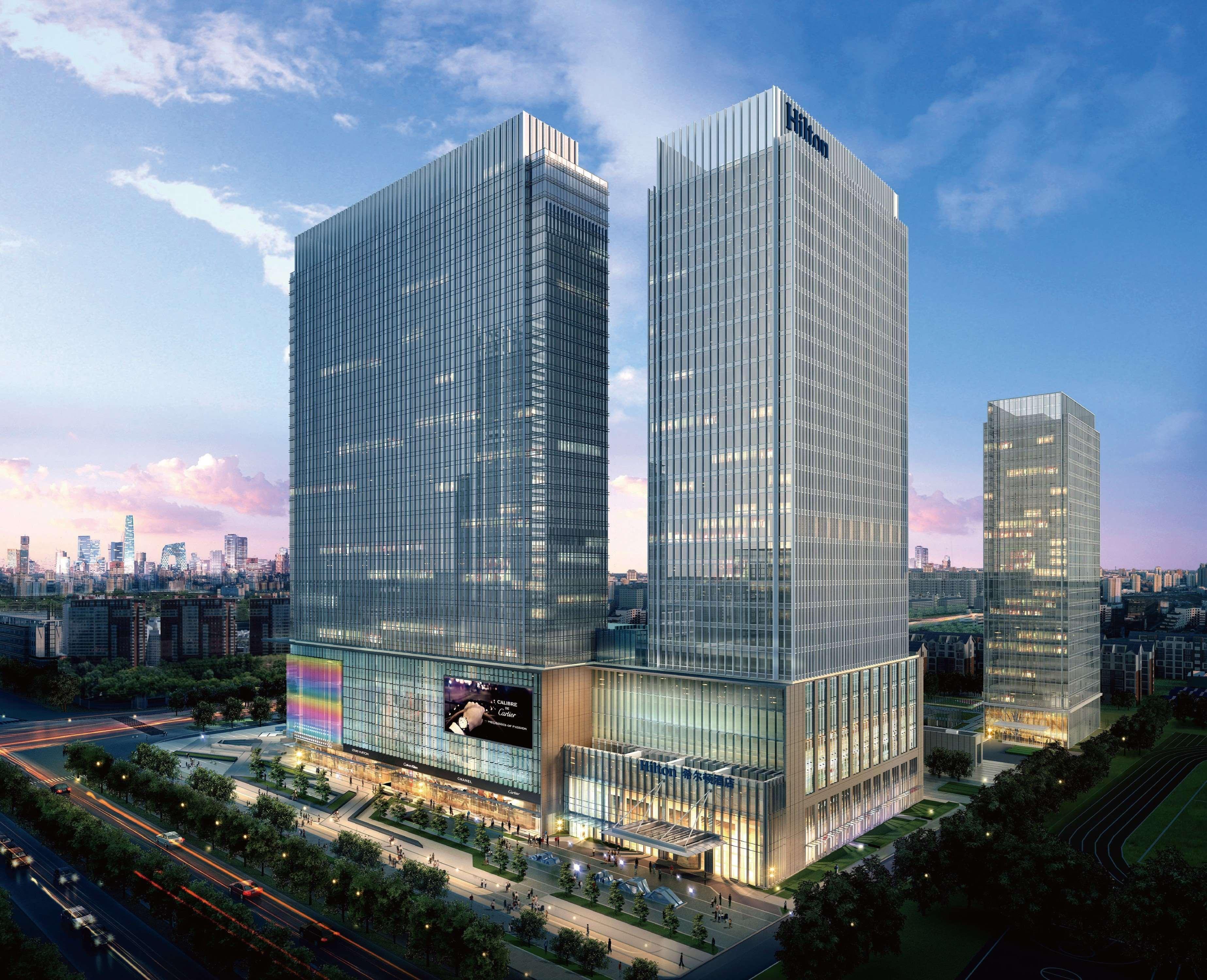 Hilton Beijing Tongzhou Hotel Exterior foto