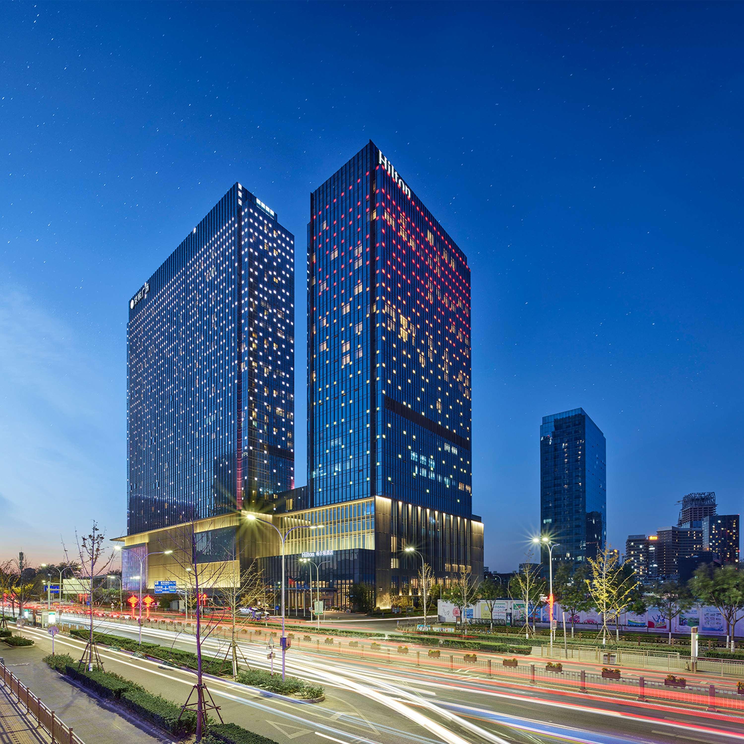 Hilton Beijing Tongzhou Hotel Exterior foto