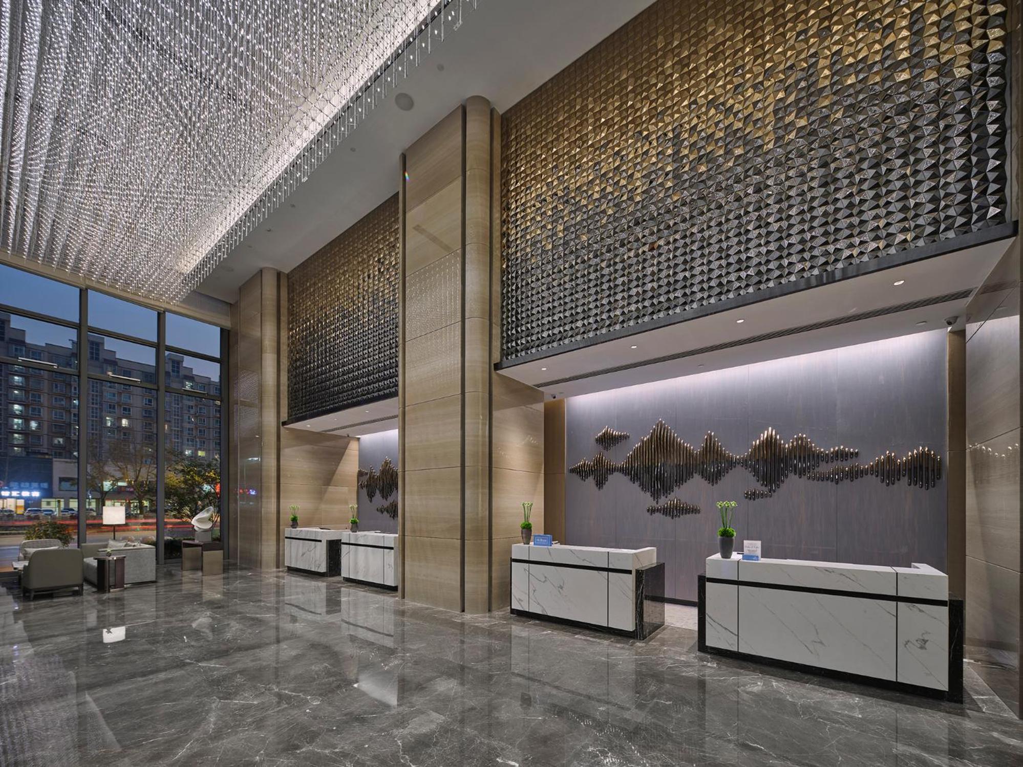 Hilton Beijing Tongzhou Hotel Exterior foto