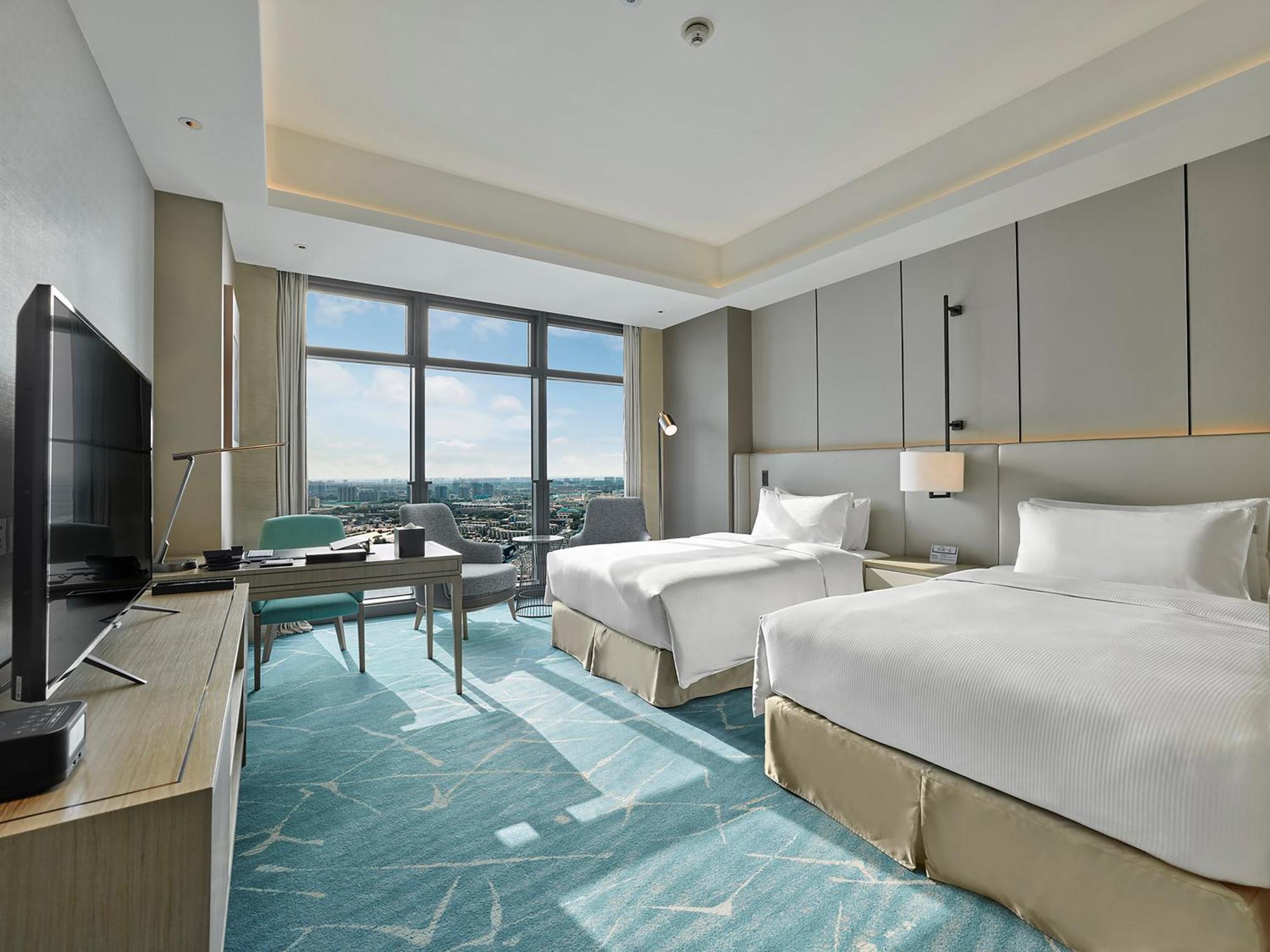 Hilton Beijing Tongzhou Hotel Exterior foto