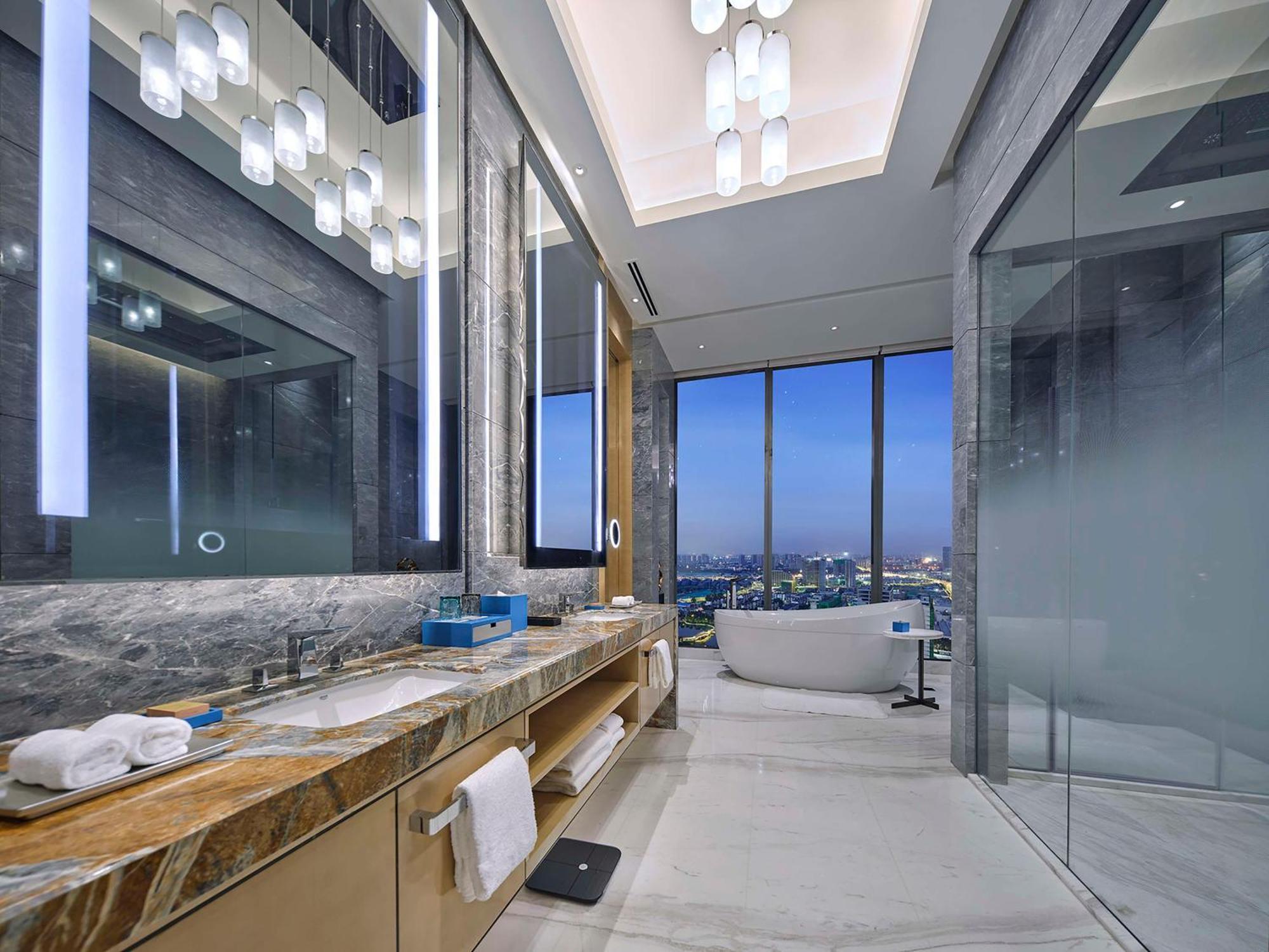 Hilton Beijing Tongzhou Hotel Exterior foto