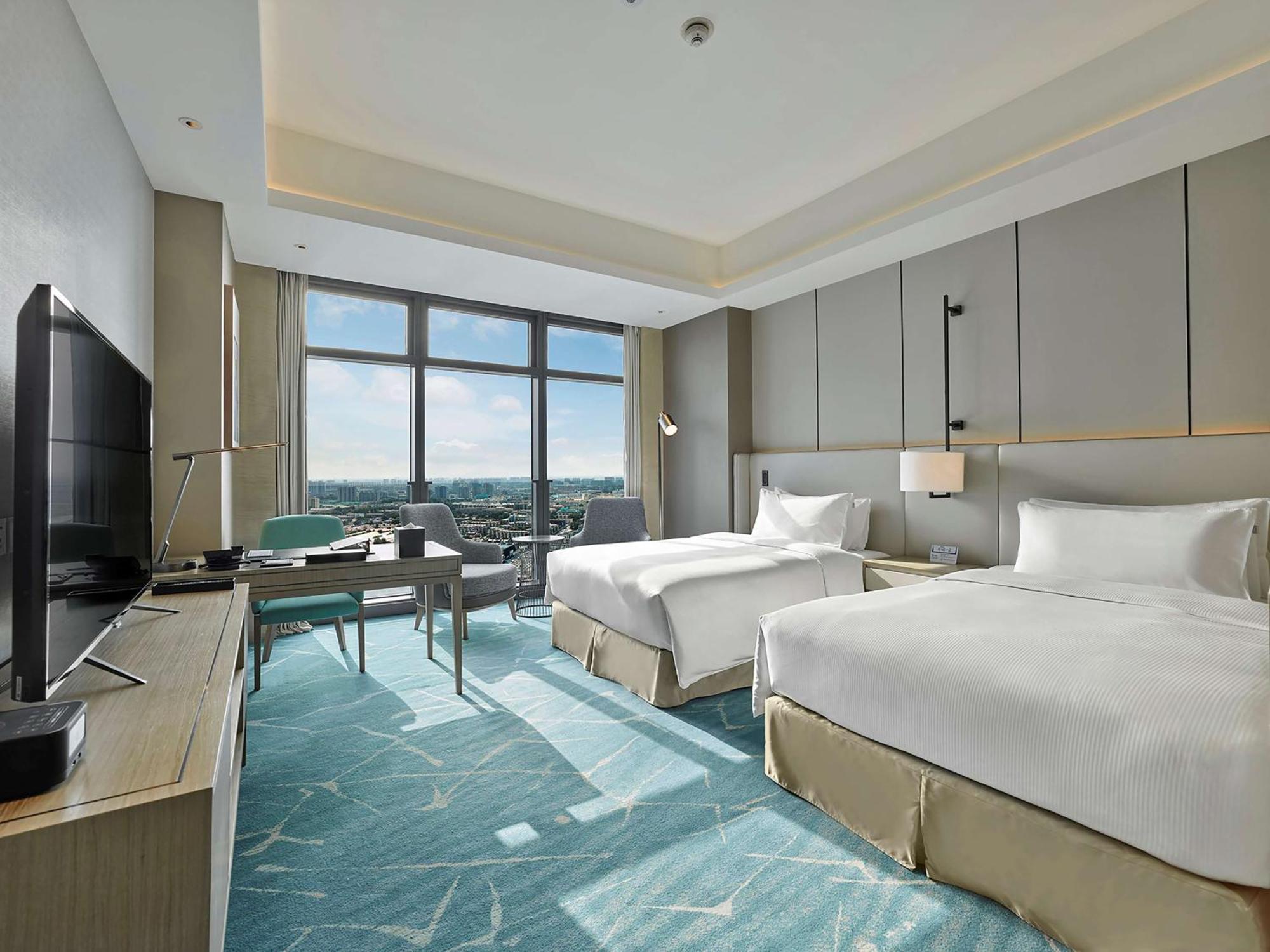 Hilton Beijing Tongzhou Hotel Exterior foto