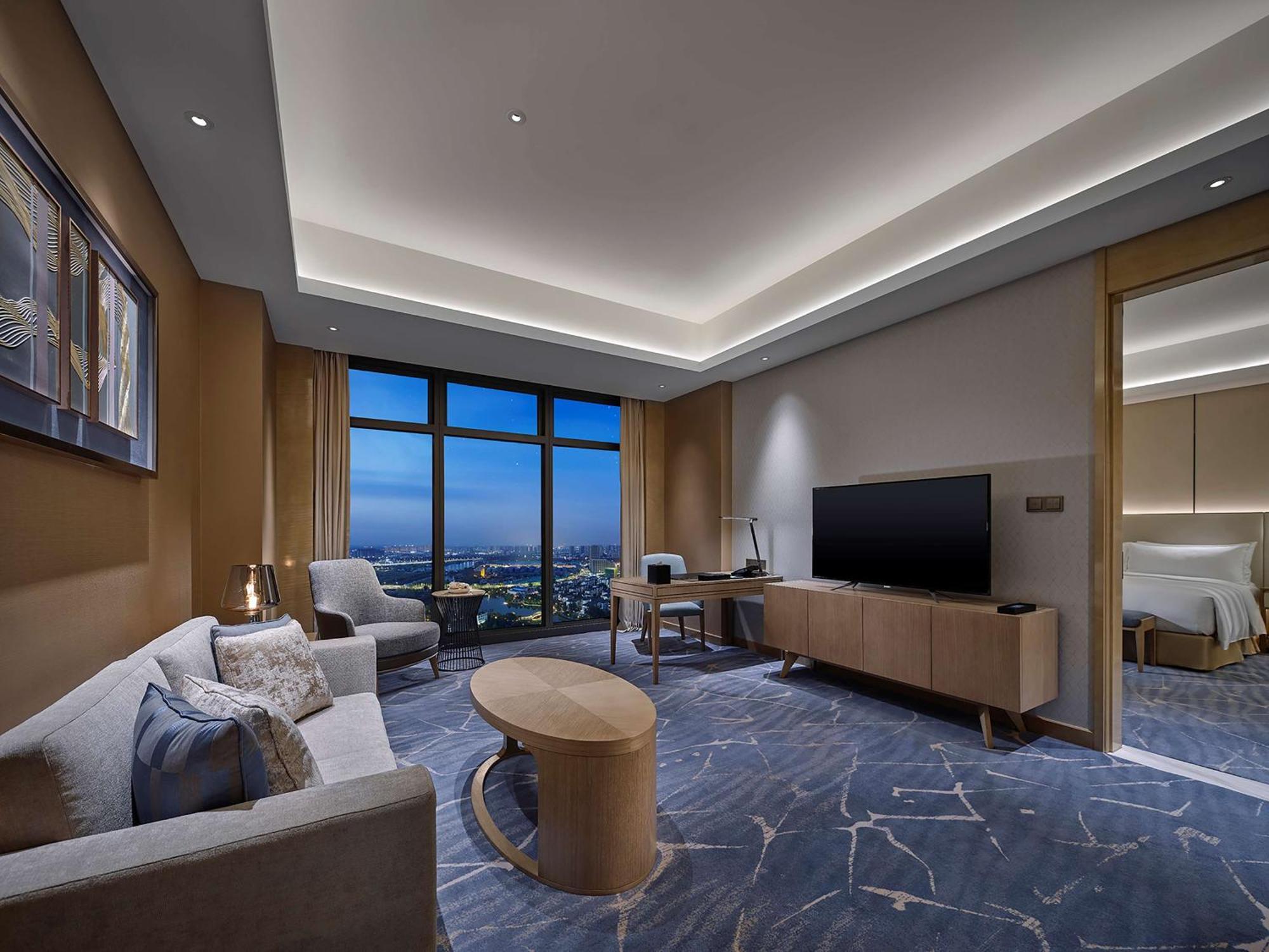 Hilton Beijing Tongzhou Hotel Exterior foto