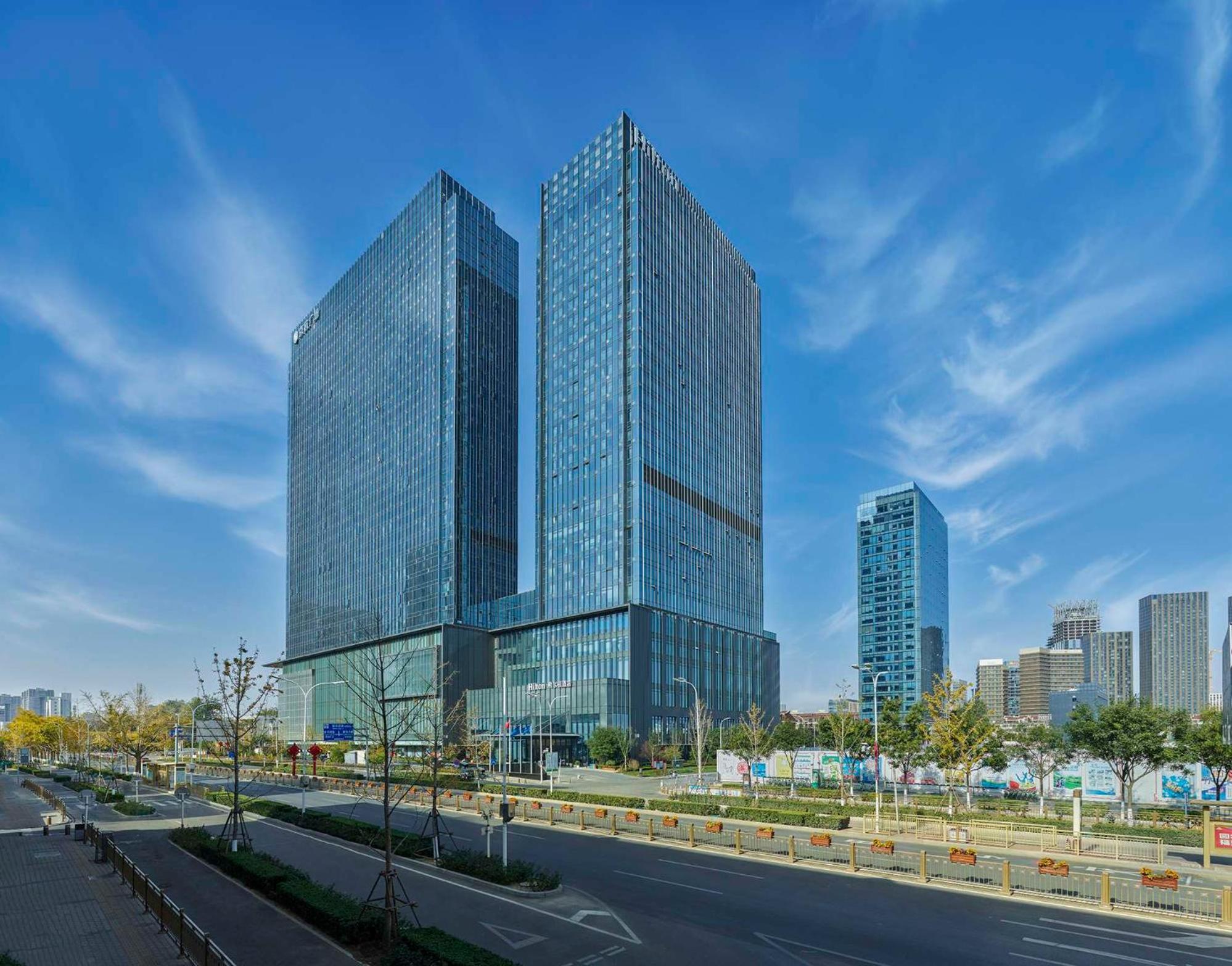 Hilton Beijing Tongzhou Hotel Exterior foto