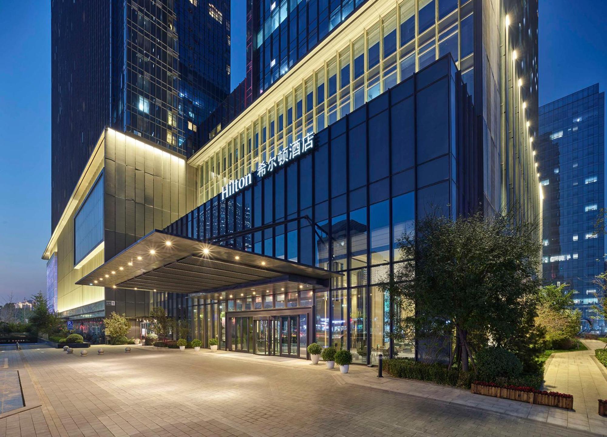Hilton Beijing Tongzhou Hotel Exterior foto